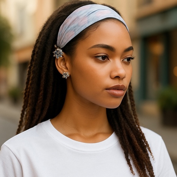 Scünci Headbands - Pink and Gray, Coil Hair Ties & Scünci Daisy Bobby Pins - Picture 4 of 4